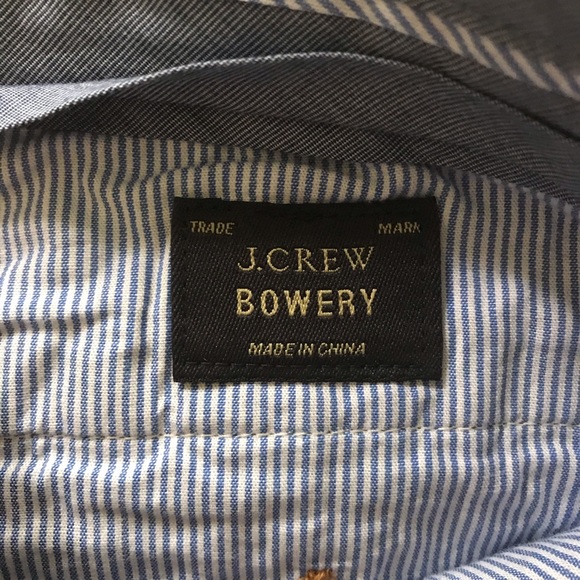 Men’s J. Crew Cotton/Linen Slim Shorts - Picture 4 of 5